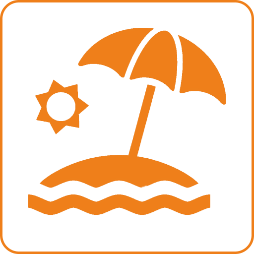 Пляж в 40 метрах